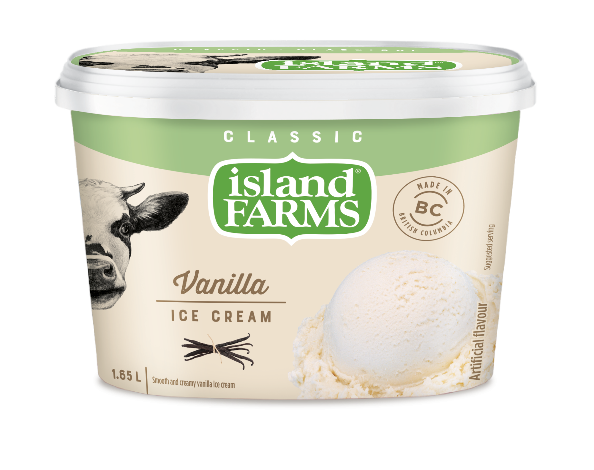 Classic Vanilla Ice Cream Island Farms
